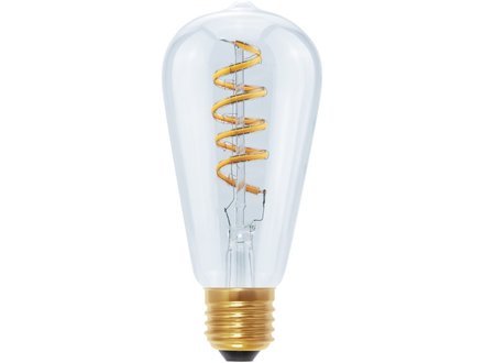 Segula LED CURVED RUSTIKA Ambient 2000-2700K 5.2W  E27 460lm Segula LED CURVED RUSTIKA Ambient 2000-2700K 5.2W  E27 460lm