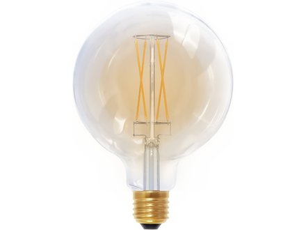 Segula LED Globe 125 golden E27 5W 400lm 2200k E27