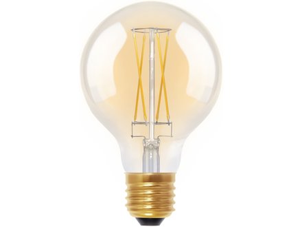 Segula LED Globe 80 golden 5W 400lm 2200K E27 Segula LED Globe 80 golden 5W 400lm 2200K E27