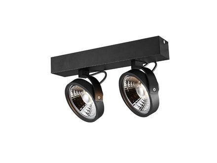 Fantasia plafonspot PULSE-2 zwart Fantasia plafonspot PULSE-2 zwart