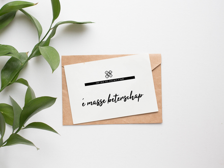 Cardsi wenskaart masse beterschap