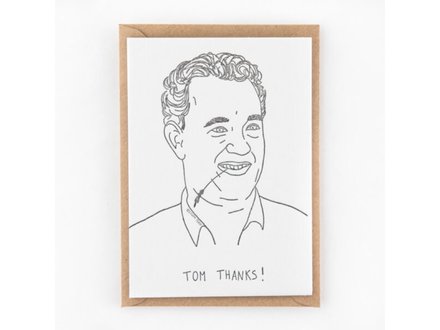Studio Flash Wenskaart 'tom thanks' Studio Flash Wenskaart 'tom thanks'
