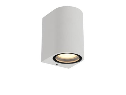Lucide ZARO Wandspot Buiten Rond Wit Lucide ZARO Wandspot Buiten Rond Wit