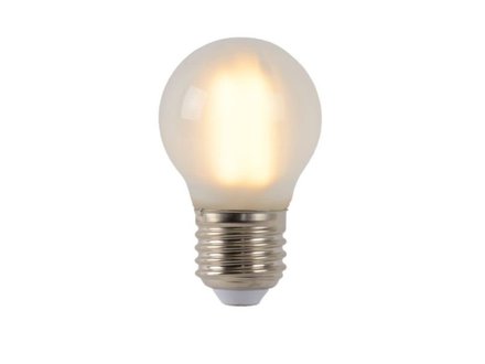 Lucide G45 - Filament lamp - Ø 4,5 cm - LED Dimb. - E27 - 1x4W 2700K - mat
