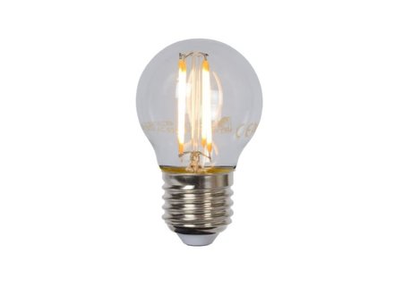 Lucide G45 - Filament lamp - Ø 4,5 cm - LED Dimb. - E27 - 1x4W 2700K - Transparant