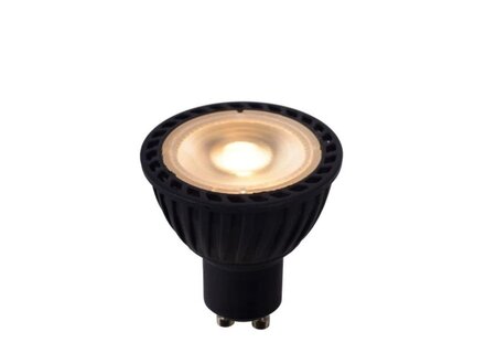 Lucide LED BULB Dimbaar GU10/5W DIM TO WARM Zwart