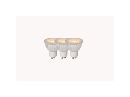Lucide Lamp LED 3xGU10/5W Dimbaar 320LM 3000K Wit