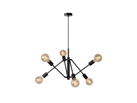 Lucide Lester hanglamp 6x E27