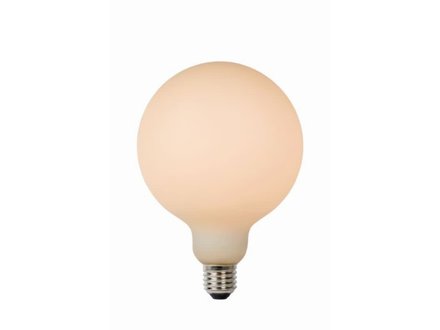 Lucide G125 - Filament lamp - Ø 12,5 cm - LED Dimb. - E27 - 1x8W 2700K - 3 StepDim - Opaal Lucide G125 - Filament lamp - Ø 12,5 cm - LED Dimb. - E27 - 1x8W 2700K - 3 StepDim - Opaal