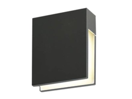 Indigo Luxi 120S IP54 wandarmatuur antraciet Indigo Luxi 120S IP54 wandarmatuur antraciet