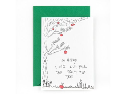Studio Flash Wenskaart' apple tree' Studio Flash Wenskaart' apple tree'