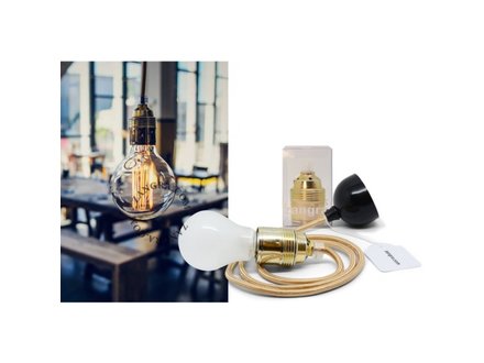 Zangra Metallic socket- gold/goud