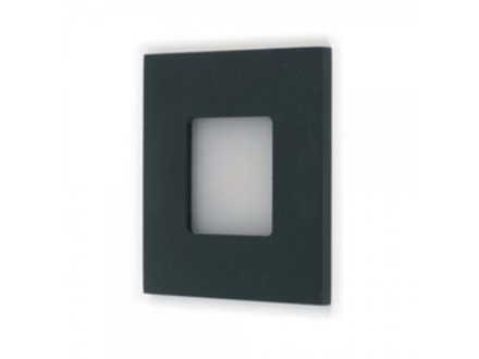 Exterus Beacon inbouw wandspot/trapverlichting zwart 3000K Exterus Beacon inbouw wandspot/trapverlichting zwart 3000K