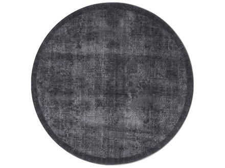 Veer Carpets Vloerkleed Yves Rond Antraciet ø160 cm