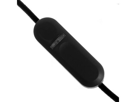 Snoerdimmer zwart