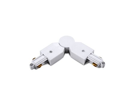 Fantasia TRACK mono fase variable L-connector wit Fantasia TRACK mono fase variable L-connector wit