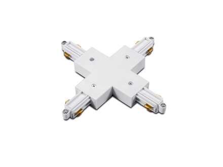 Fantasia TRACK mono fase X-connector wit Fantasia TRACK mono fase X-connector wit