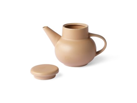 HK living ceramic bubble tea pot sand