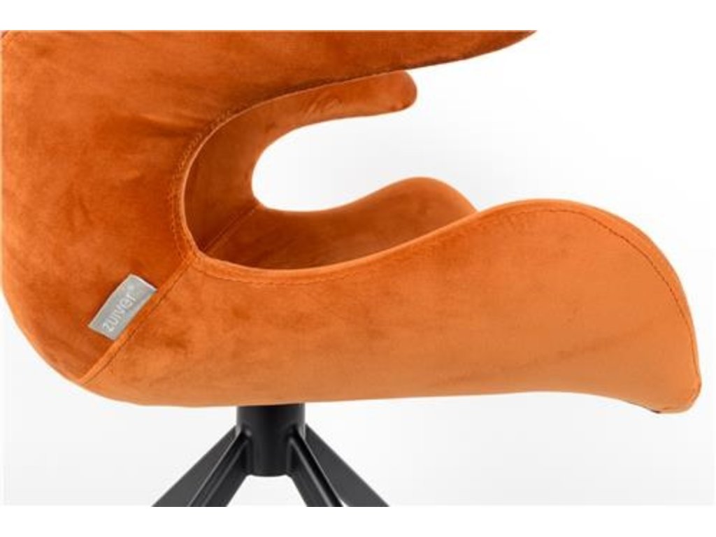hersenen Altijd naaimachine Mia armchair orange - Woondesign