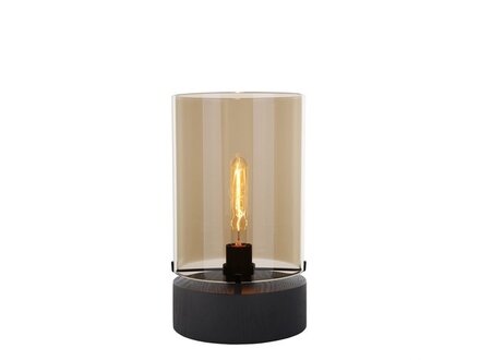 By Eve Eve Cilinder wood tafellamp 23/H30