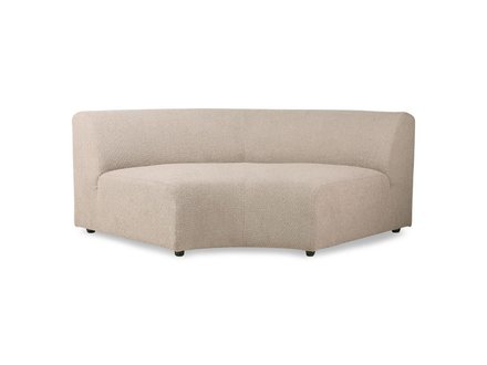 HK living Modulaire Jax Couch boucle taupe HK living Modulaire Jax Couch boucle taupe