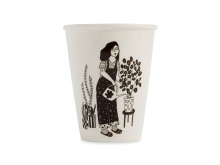 Helen B beker plant lover