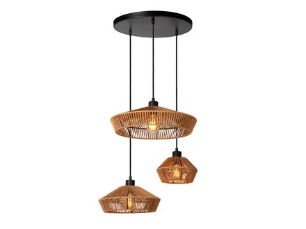 Lucide Yunkai 3x pendel hanglamp