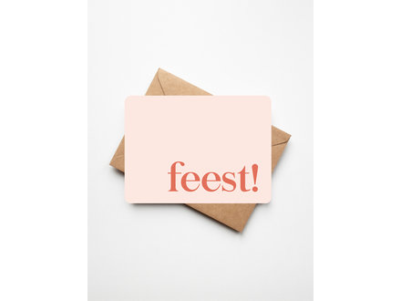 Buro allure Wenskaart Feest!