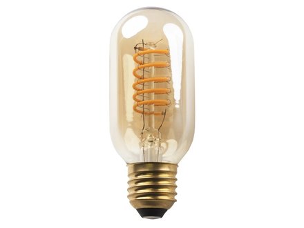 Fantasia E27 LED Rustic Spiral T45 5W Amber 2200K Dimbaar