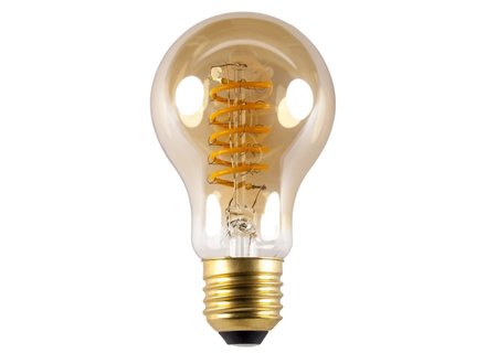 Fantasia E27 LED Spiral A55 5W Amber 2200K Dimbaar