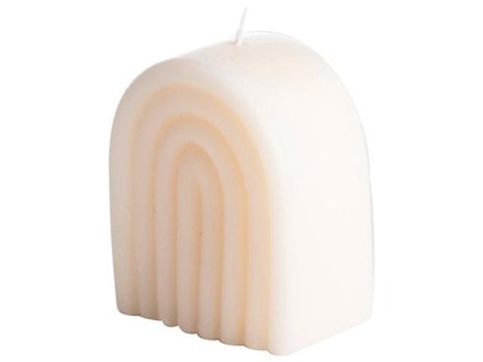 Gusta Kaars regenboogkaars wit Gusta Kaars regenboogkaars wit
