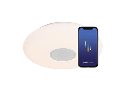 Nordlux Smart DJAY Smart 40  RGB - Plafondlamp + luidspreker