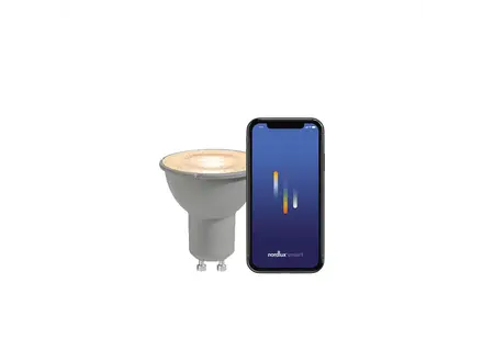 Nordlux Smart Smart GU10 PAR16 Outdoor 2200-6500 Kelvin 345 Lumen Light Bulb Clear