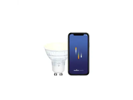 Nordlux Smart GU10 PAR16 2200-6500 Kelvin 380 Lumen Light Bulb Clear Nordlux Smart GU10 PAR16 2200-6500 Kelvin 380 Lumen Light Bulb Clear