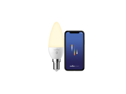Nordlux Smart Smart E14 C35 2700 Kelvin 380 Lumen Light Bulb White