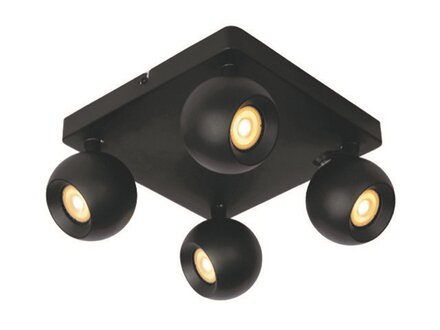 Lucide Favori plafondspot 4x GU10 Lucide Favori plafondspot 4x GU10