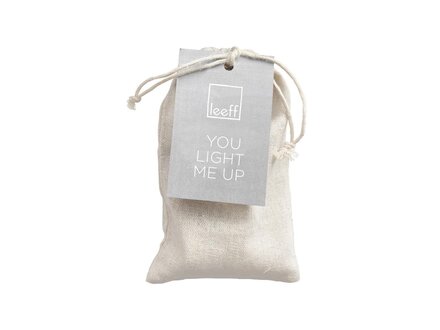 Leeff Theelichtjes zakje - You light me up - set van 10
