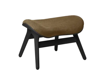 Umage A conversation piece ottoman black oak voetbank