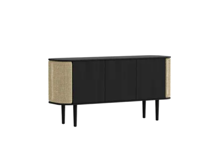 Umage Treasures 3-door Cabinet black oak Umage Treasures 3-door Cabinet black oak