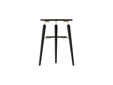 Umage My Spot Side Table black oak brass Umage My Spot Side Table black oak brass