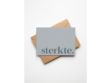 Buro allure Wenskaart Sterkte.