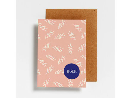 Hello August Wenskaart sterkte leafs