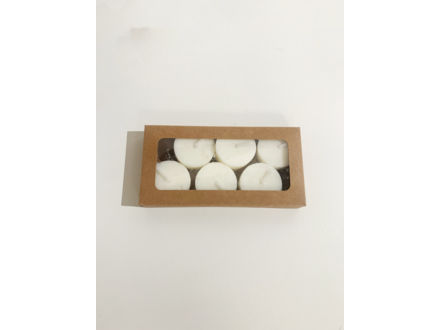 Canndle Handgemaakte theelichtjes "fresh linnen"