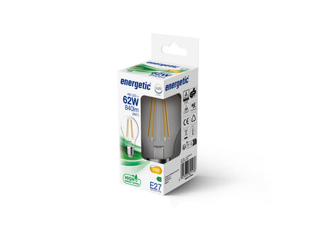 Nordlux E27 Light Bulb clear 840lm 2700K