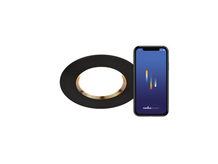 Nordlux Smart Dorado Smart Downlight Black