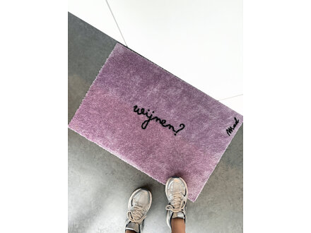 Mad about Mats Violet mat touch 50x75cm