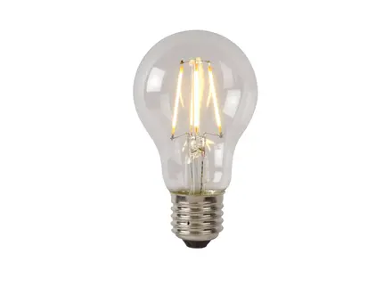 Lucide A60 Class A - Filament lamp - Ø 6 cm - LED - E27 - 1x7W 2700K - Transparant