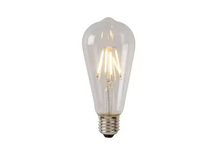 Lucide ST64 Class A - Filament lamp - Ø 6,4 cm - LED - E27 - 1x7W 2700K - Transparant Lucide ST64 Class A - Filament lamp - Ø 6,4 cm - LED - E27 - 1x7W 2700K - Transparant