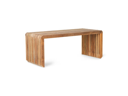 HK living Slatted bench/ element teak