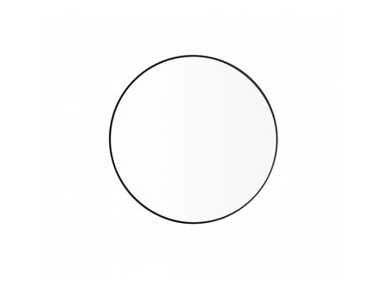 Blomus Wandspiegel kleur zwart maat M Ø 50cm helder glas